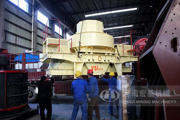 时产50吨小型干式制砂机